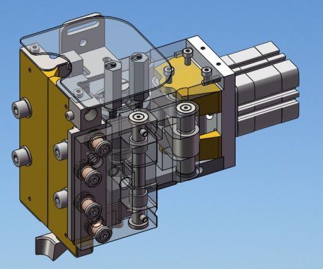 Teste di saldatura verticale e Gruppo di Taglio Trasversale